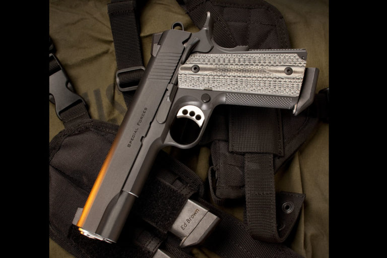 Earlier Ed Brown Special Forces pistol