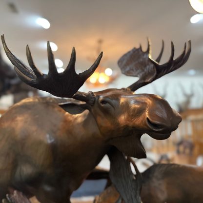 Moose bronze