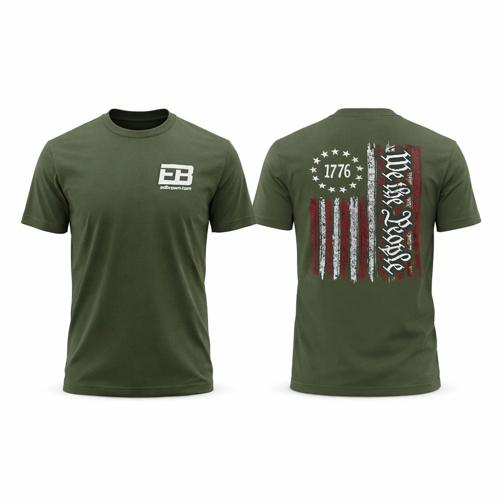 T-Shirt, We The People 1776 Green