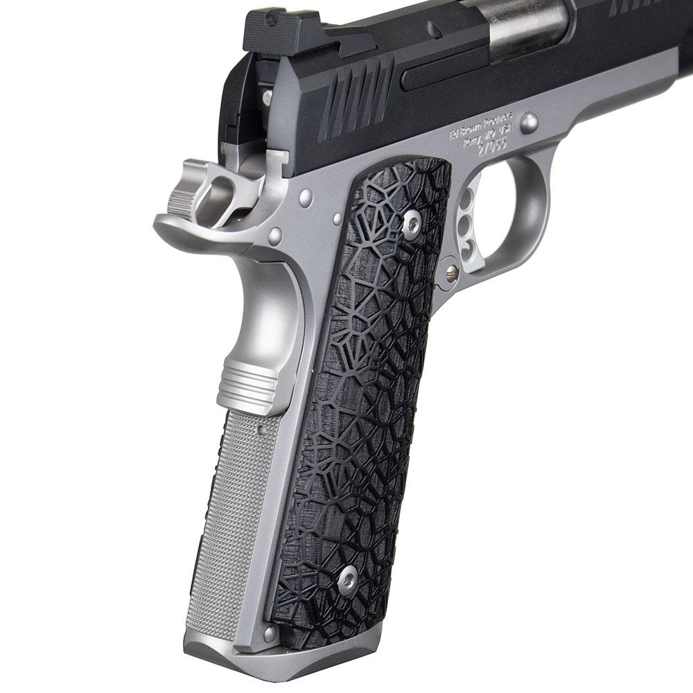 EVO-E9 25 LPI checkering and blended magwell