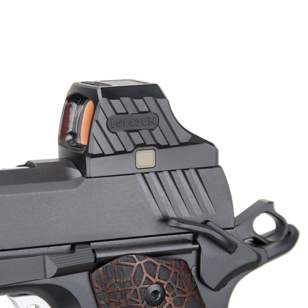 Holosun optic mounted on the EVO-E9-LW